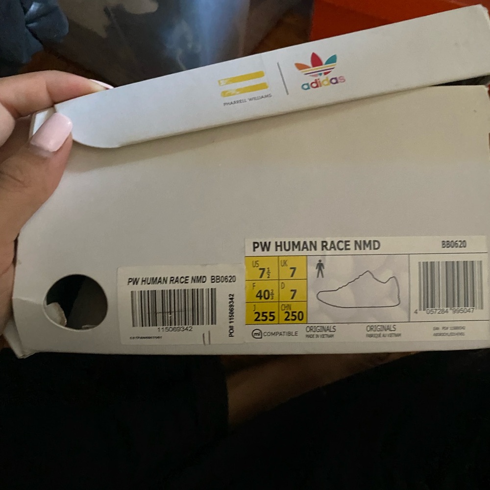 Adidas PW Human Race NMD Box with Multicolor Logo